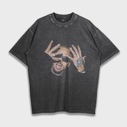 Chris Brown - Loose Fit Heavyweight T-Shirt