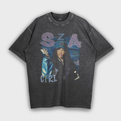 SZA - Loose Fit Heavyweight T-Shirt