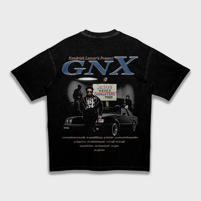 Kendrick Lamar GNX - Loose Fit Heavyweight T-Shirt