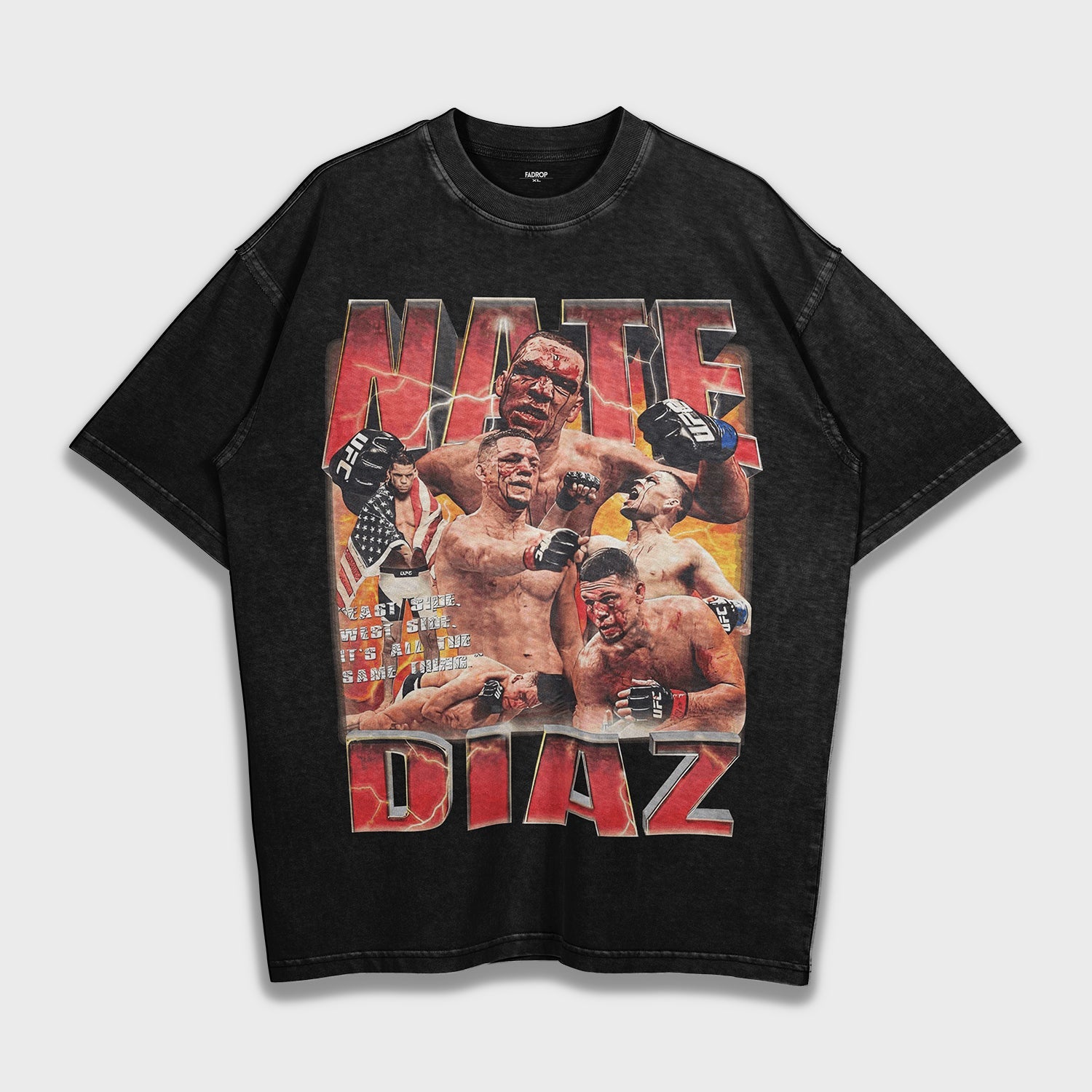 Nate Diaz - Loose Fit Heavyweight T-Shirt