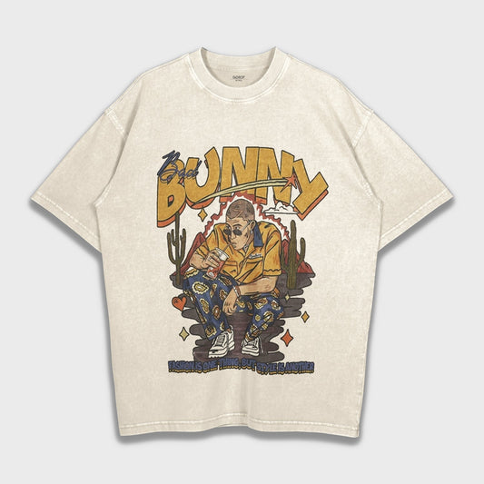 Bad Bunny - Loose Fit Heavyweight T-Shirt