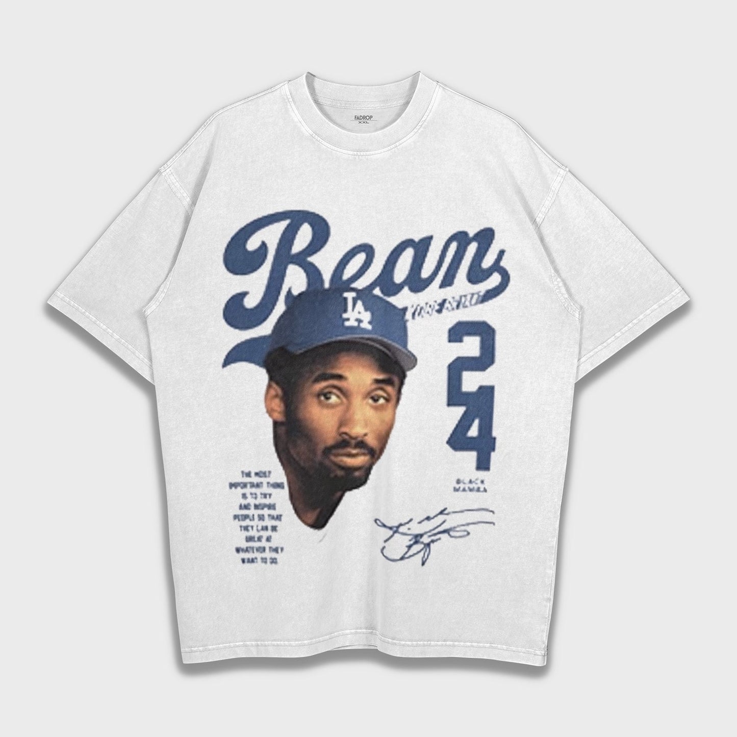 Kobe Bryant - Loose Fit Heavyweight T-Shirt