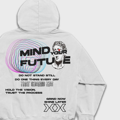 Mind your future - Loose Fit Heavyweight Hoodie