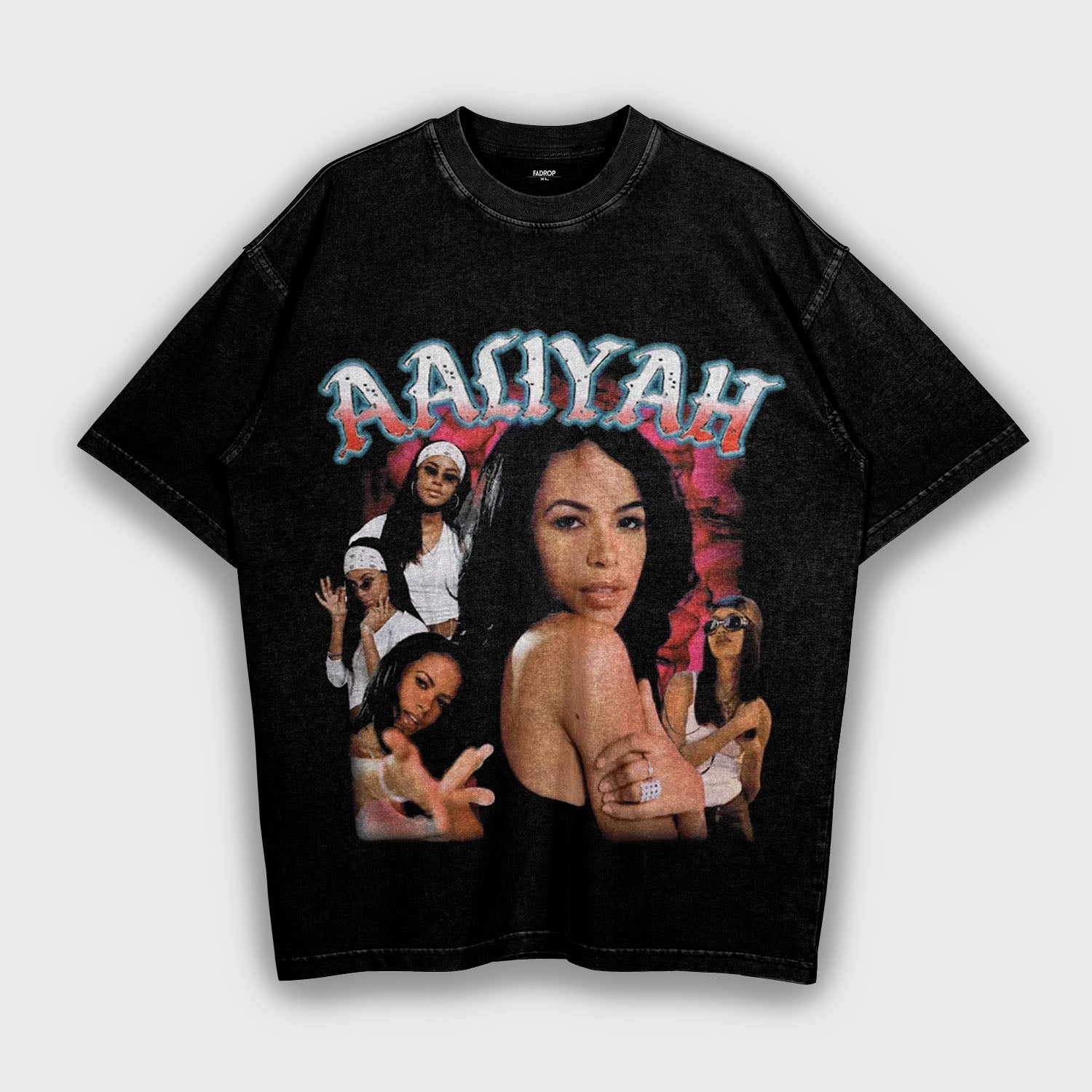 Aaliyah - Loose Fit Heavyweight T-Shirt