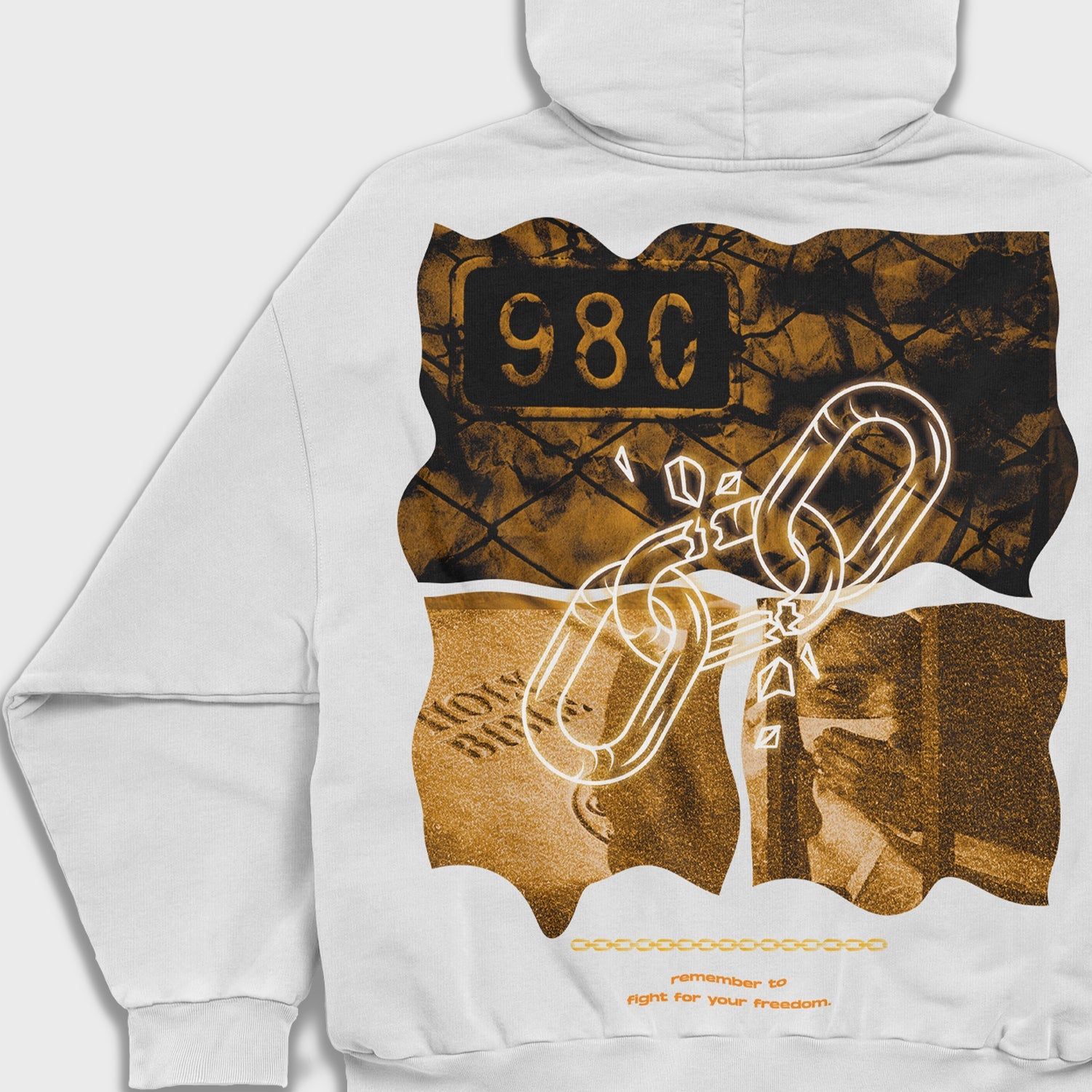 Freedom - Loose Fit Heavyweight Hoodie