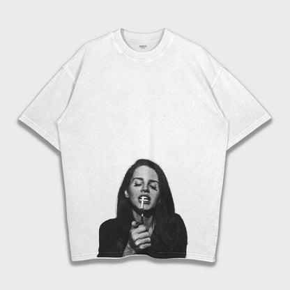 Lana Del Rey - Loose Fit Heavyweight T-Shirt