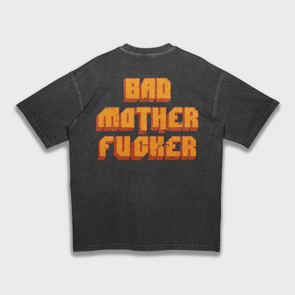 Pulp Fiction Movie Jules Winnfield (Samuel L. Jackson) - Loose Fit Heavyweight T-Shirt