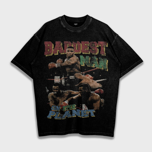Mike Tyson Boxing - Loose Fit Heavyweight T-Shirt