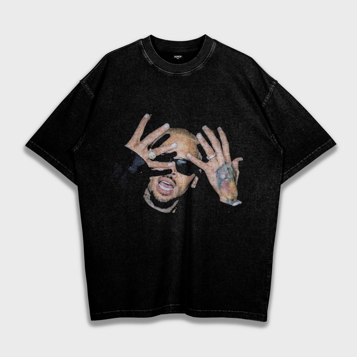 Chris Brown - Loose Fit Heavyweight T-Shirt