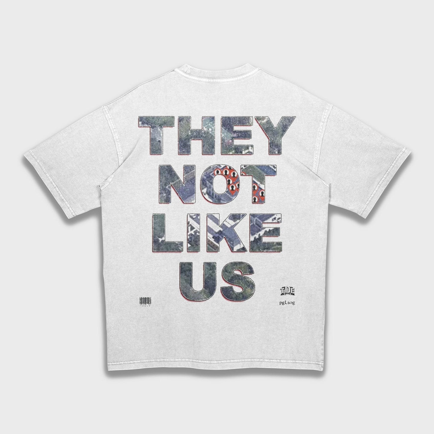 Kendrick Lamar NOT LIKE US - Loose Fit Heavyweight T-Shirt