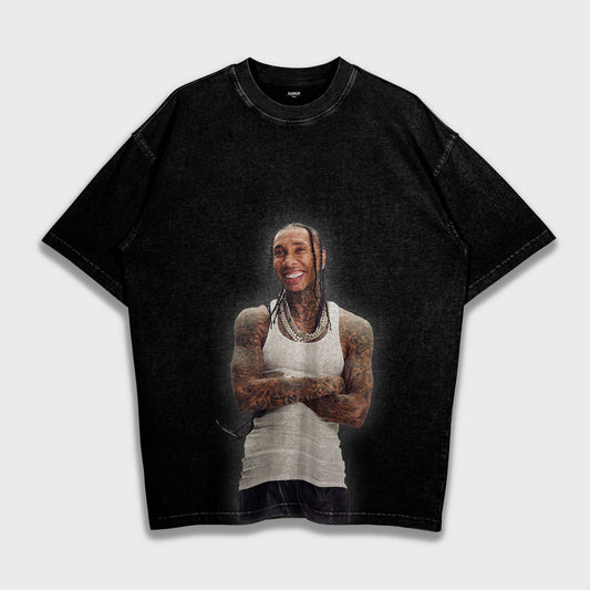 Tyga - Loose Fit Heavyweight T-Shirt
