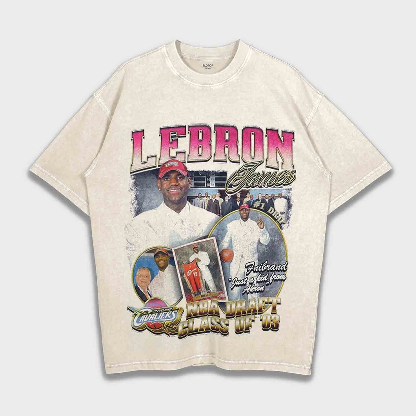LeBron James - Loose Fit Heavyweight T-Shirt