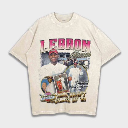 LeBron James - Loose Fit Heavyweight T-Shirt