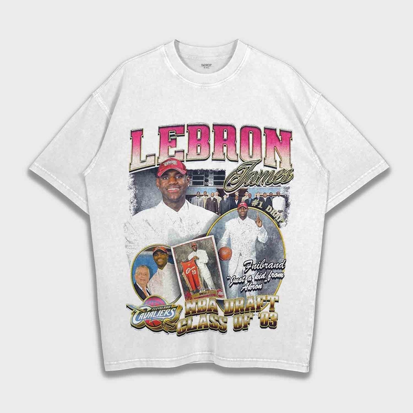 LeBron James - Loose Fit Heavyweight T-Shirt