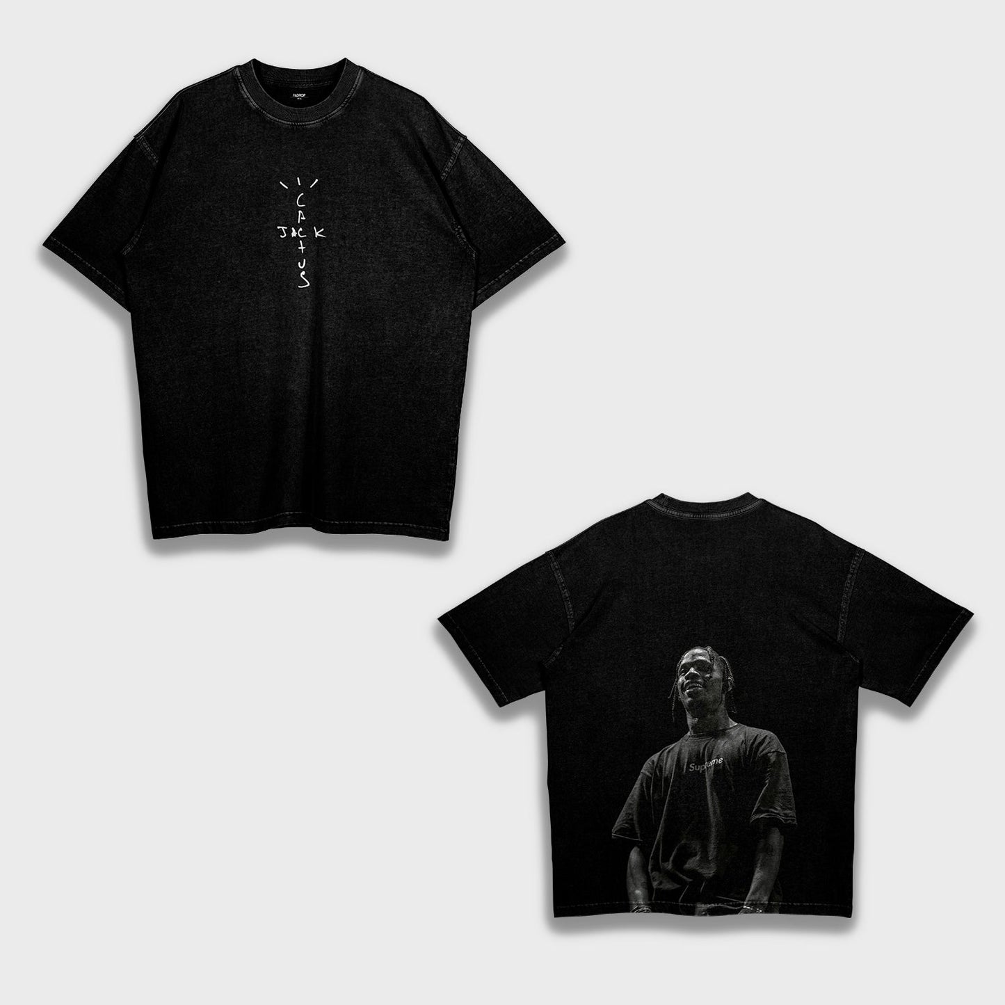 Travis Scott - Loose Fit Heavyweight T-Shirt