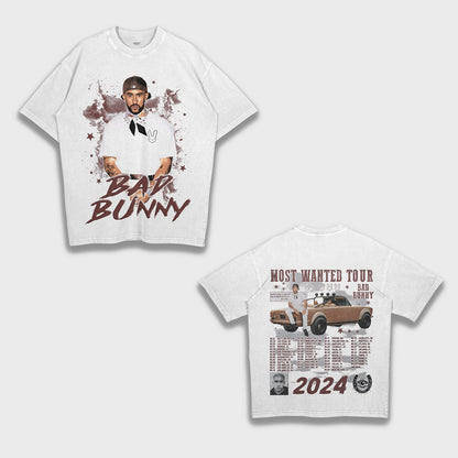 Bad Bunny - Loose Fit Heavyweight T-Shirt
