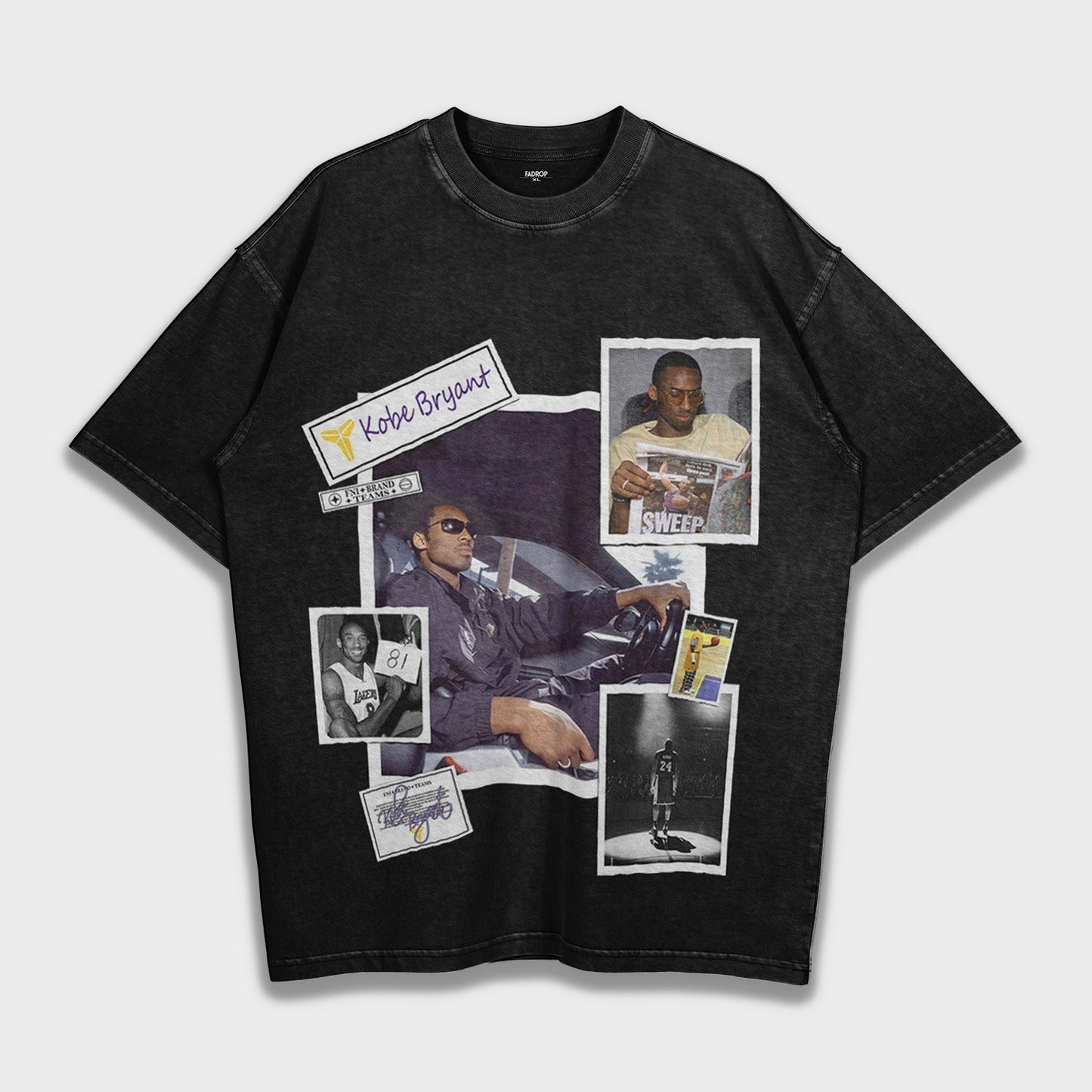 Kobe Bryant - Loose Fit Heavyweight T-Shirt