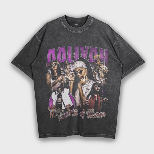Aaliyah - Loose Fit Heavyweight T-Shirt