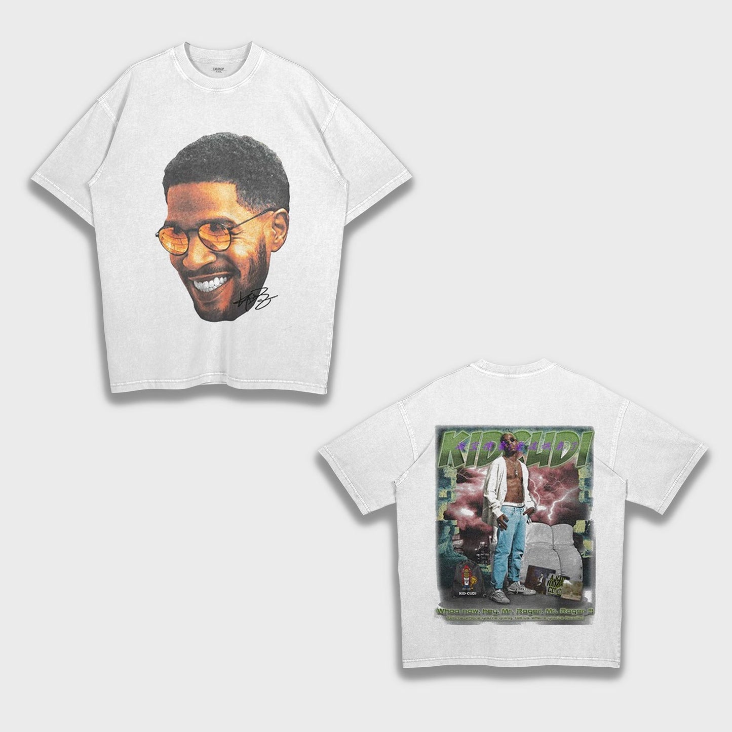 Kid Cudi - Loose Fit Heavyweight T-Shirt