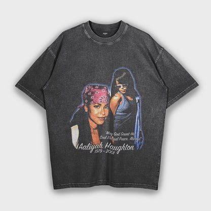 Aaliyah - Loose Fit Heavyweight T-Shirt