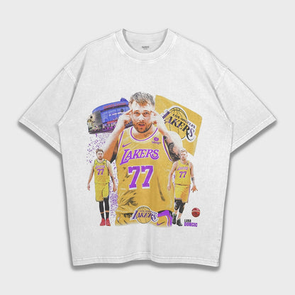 Luka Dončić - Loose Fit Heavyweight T-Shirt