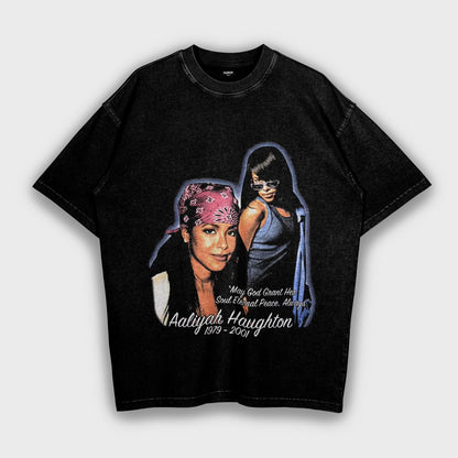 Aaliyah - Loose Fit Heavyweight T-Shirt