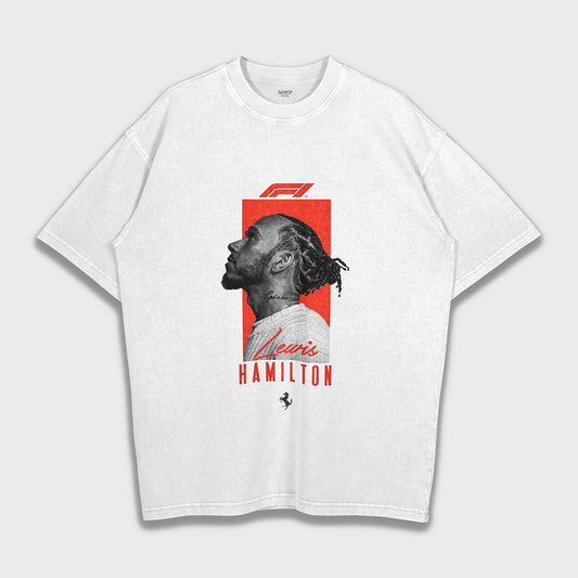 Lewis Hamilton - Loose Fit Heavyweight T-Shirt