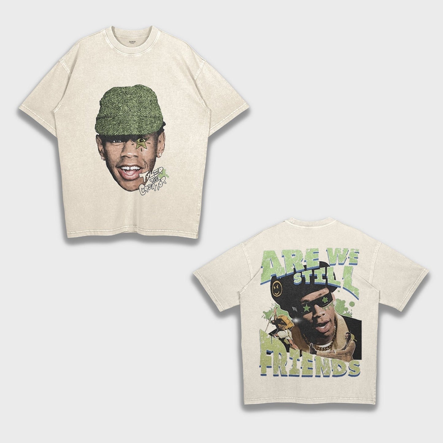 Tyler Taylor The Creator - Loose Fit Heavyweight T-Shirt