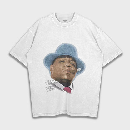 The Notorious BIG - Loose Fit Heavyweight T-Shirt